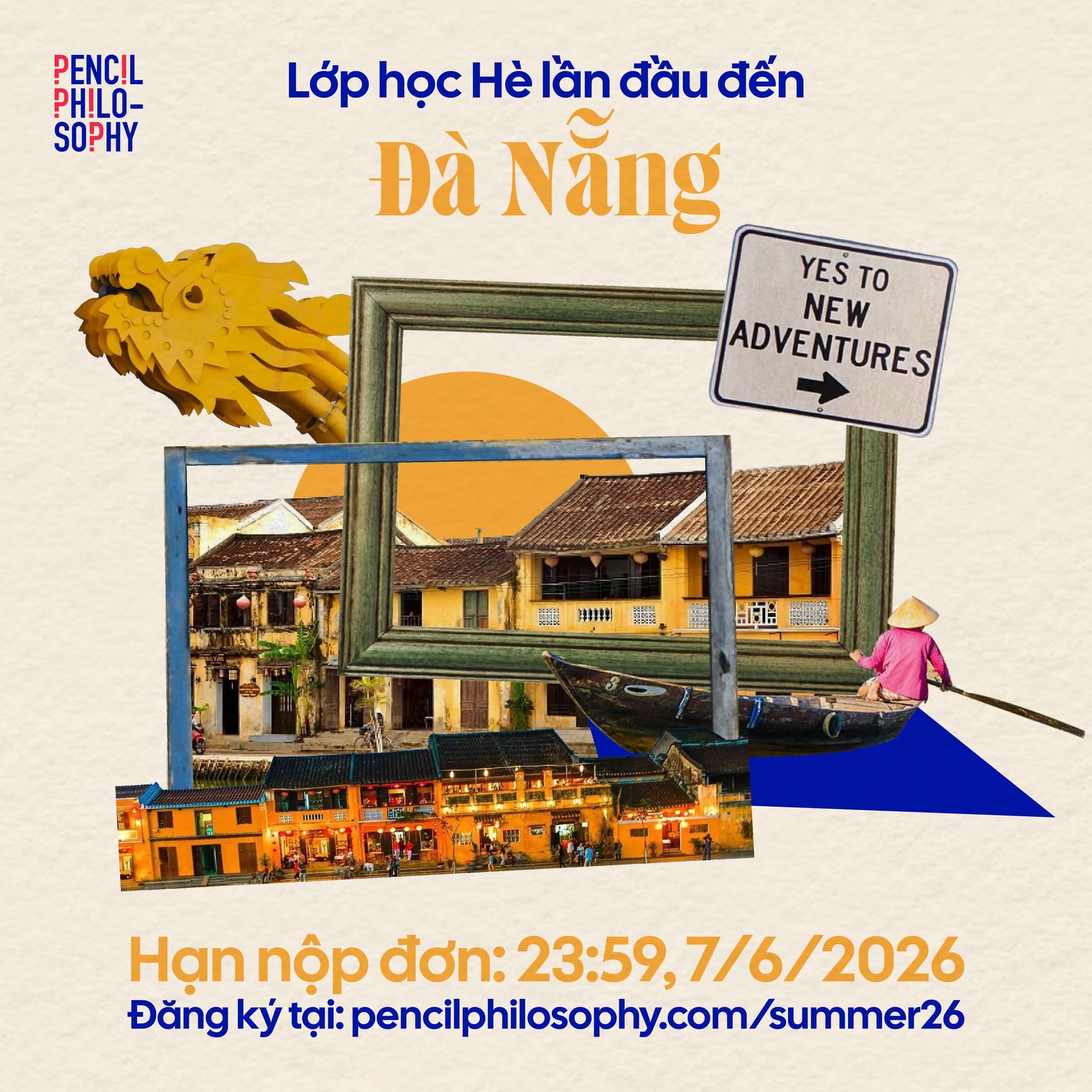 Lớp học Hè Pencil Philosophy 2026 lần đầu đến với người trẻ Đà Nẵng